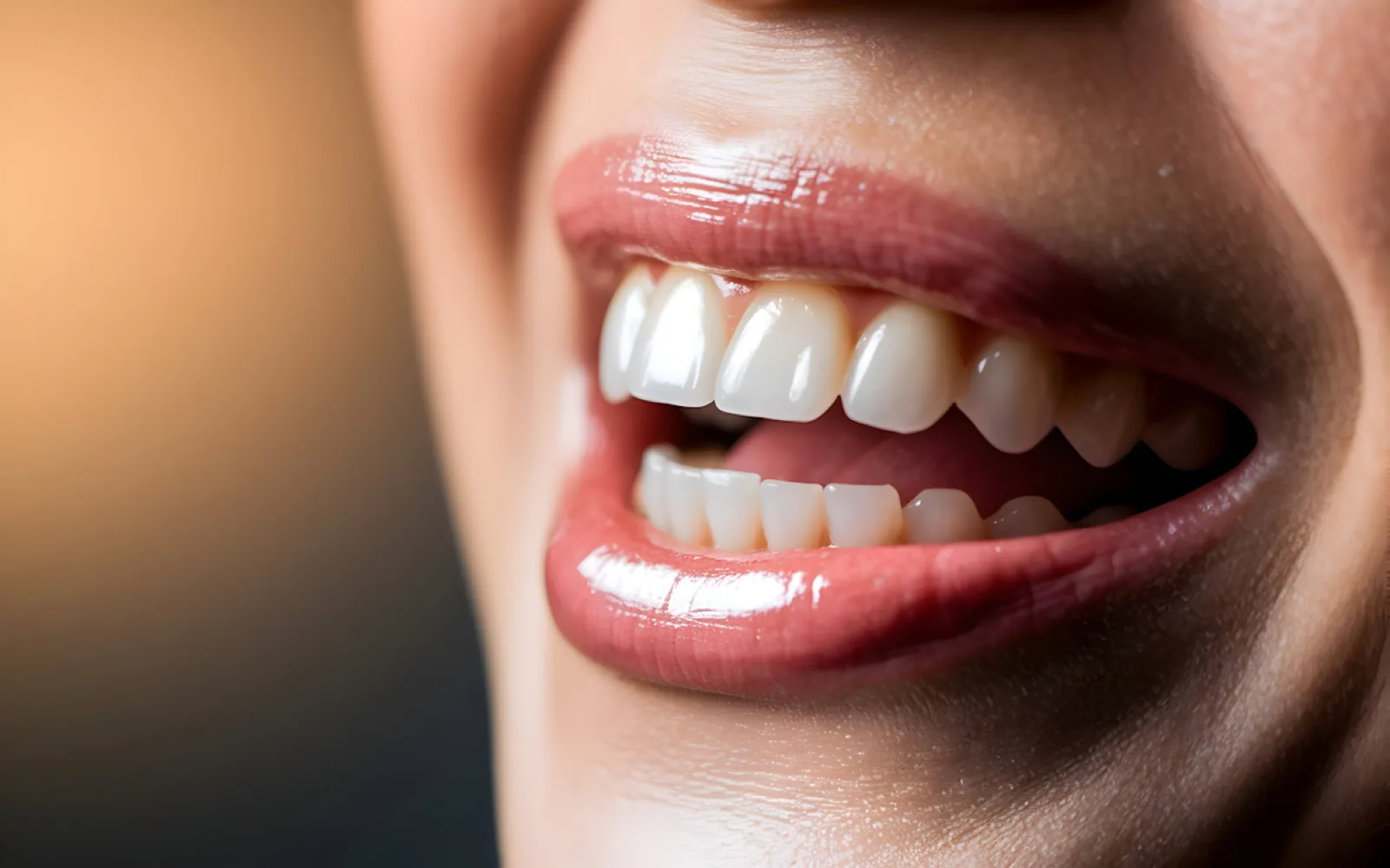 A finished smile